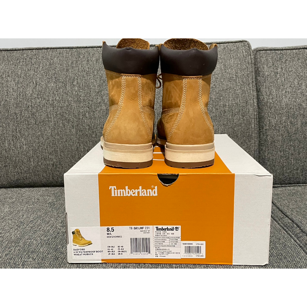 Timberland 二手男鞋黃靴