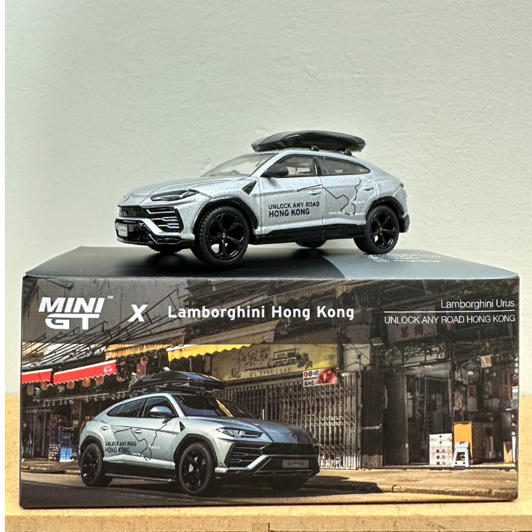 泡泡TOYS MINI GT 443 香港限定 URUS 已拆美品