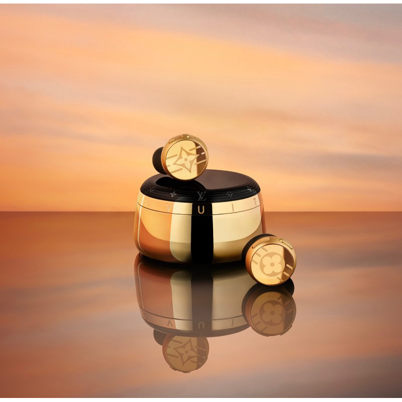 Louis Vuitton lv Horizon Light Up 耳機 金色 無線耳機