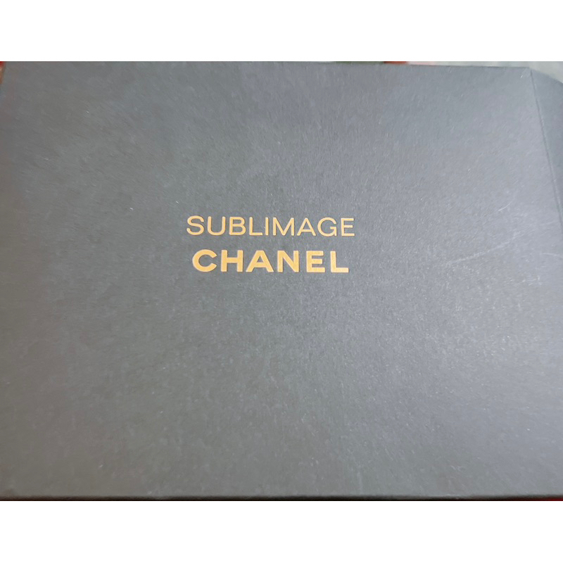 Chanel香奈兒-奢華金燦毛巾組三入含化妝包全新