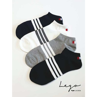 【現貨】三條紋男士短襪 踝襪 短襪 襪子 正韓 韓國代購