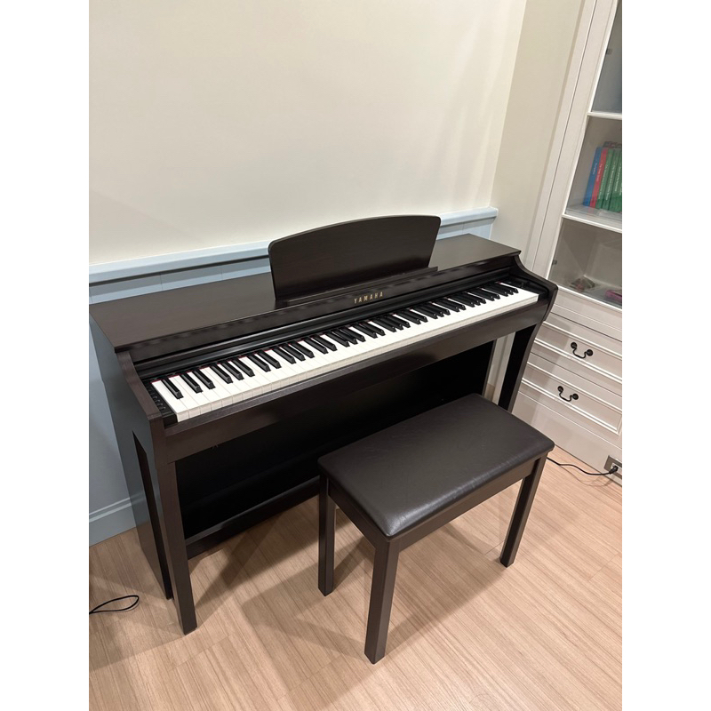 ［喬妹の選物」本月大物 賠售 賠售 Yamaha Clavinova數位鋼琴（CLP725R 深玫瑰木色）