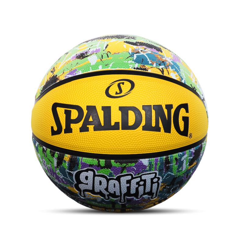 SPALDING 籃球 Graffiti 斯伯丁 室內 戶外球 耐磨  7號球 深刻紋 橡膠   塗鴉 SPA84374