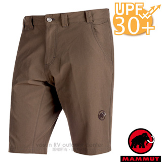 【MAMMUT 長毛象】送》男款 彈性透氣休閒運動短褲 Hiking Shorts.輕量機能登山健行褲_11220