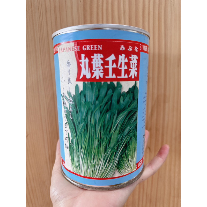 城禾農產🍃 1/4磅 約4.4萬粒 壬生菜 日本野菜 baby菜 壬生菜種子 野菜種子 日本野菜種子 baby菜種子
