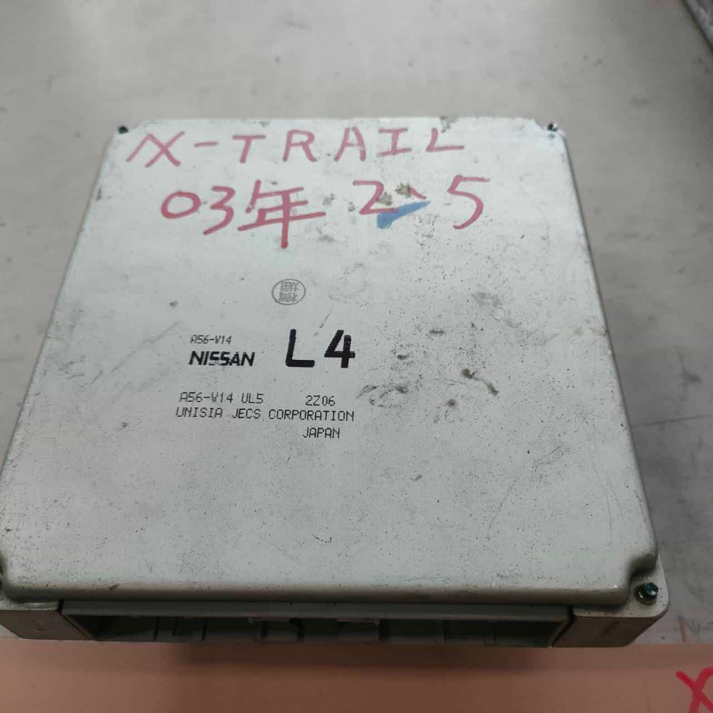 2003 日產 X TRAIL 2.5 電腦 A56 V14 UL5 L4 零件車拆下