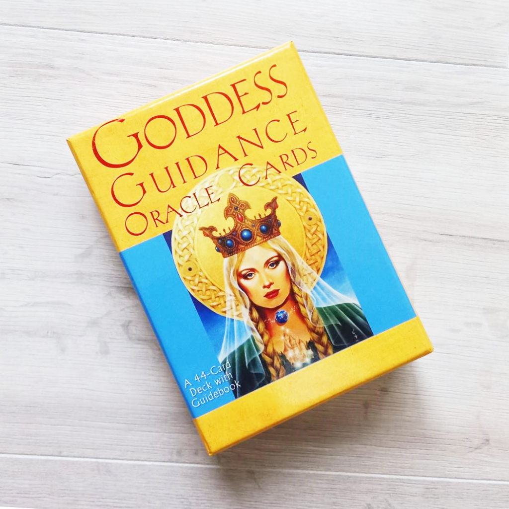 【正版】絕版英文版 女神神諭占卜卡 Goddess Guidance Oracle Cards 金邊英文版 女神神諭卡