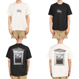 STUSSY SURF TOMB PIGMENT DYED TEE 衝浪 遺跡 短袖 水洗 照片 印花 男女 情侶款