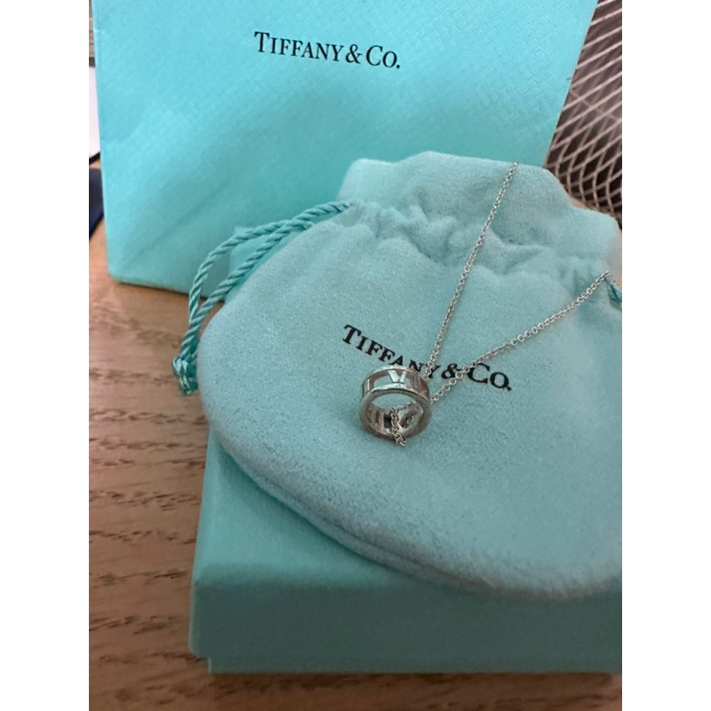 Tiffany&amp;Co. 羅馬數字 項鍊 Tiffany項鍊 蒂芬尼 圓滾項鍊