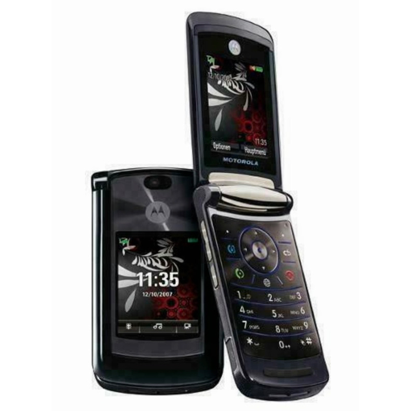 Motorola RAZR V9 黑 black 黑色 折疊式 手機 銀髮族 古董 收藏 絕版 限量 二手 折疊式手機