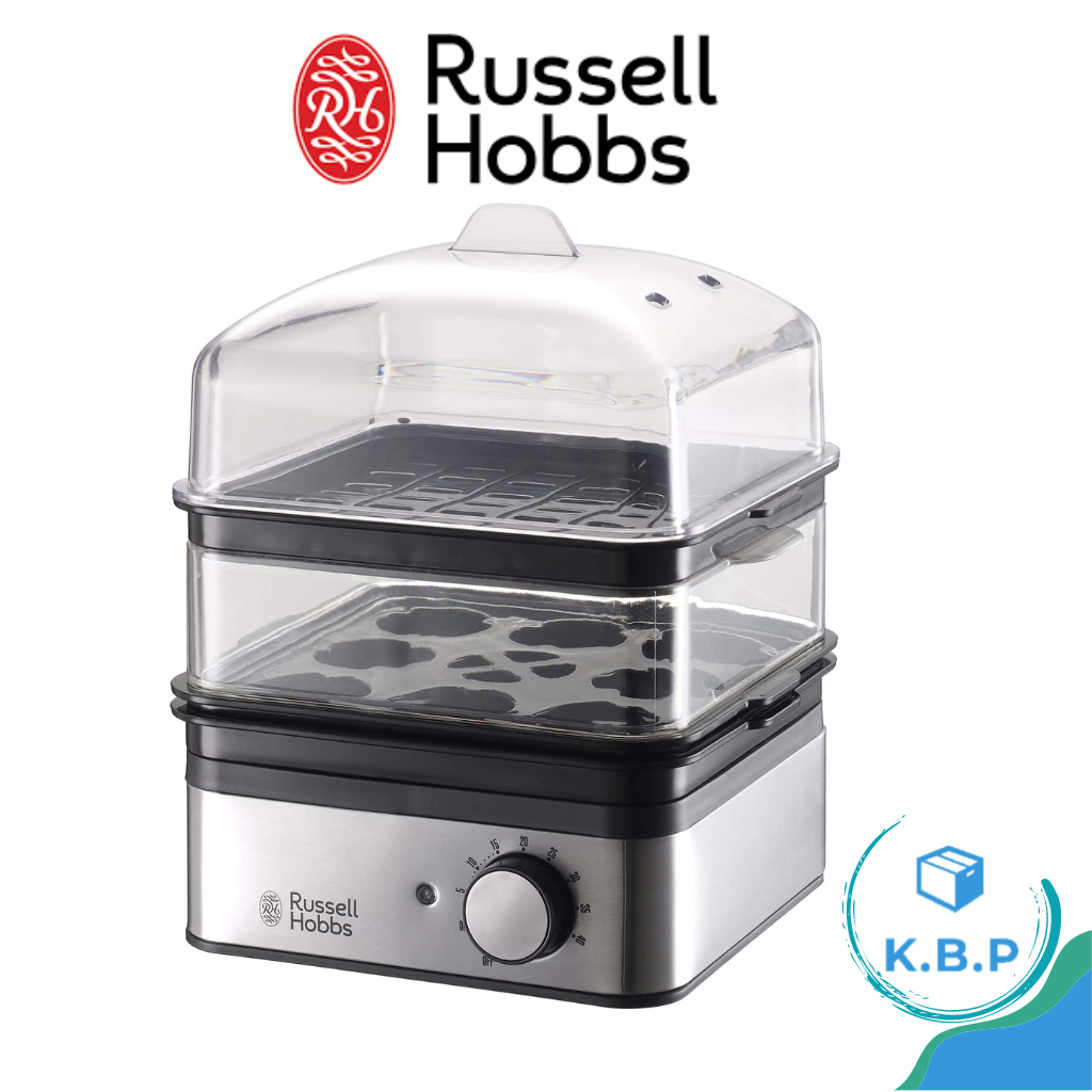 日本 Russell hobbs 蒸蛋器 蒸籠 兩層設計 定時設計 煮蛋機 7910JP 煮蛋機 電動煮蛋器 溫泉