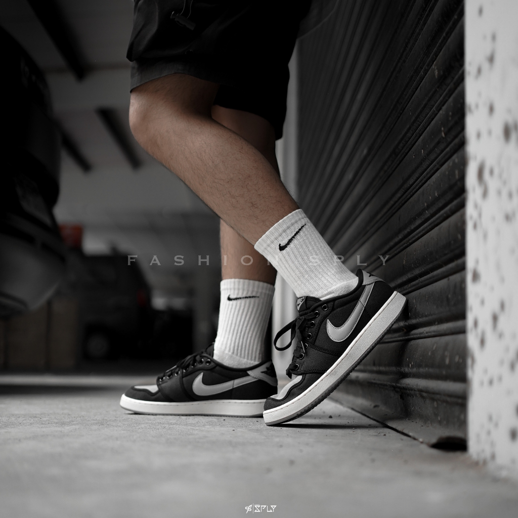 【Fashion SPLY】Air Jordan 1 KO Low Black Grey 黑灰影子 DX4981-002