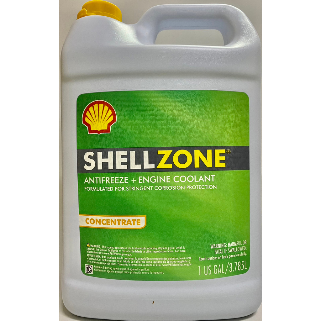 《南瓜閣》美國殼牌 SHELL ZONE 100% 水箱精 水箱冷卻液 COOLANT 一加侖裝