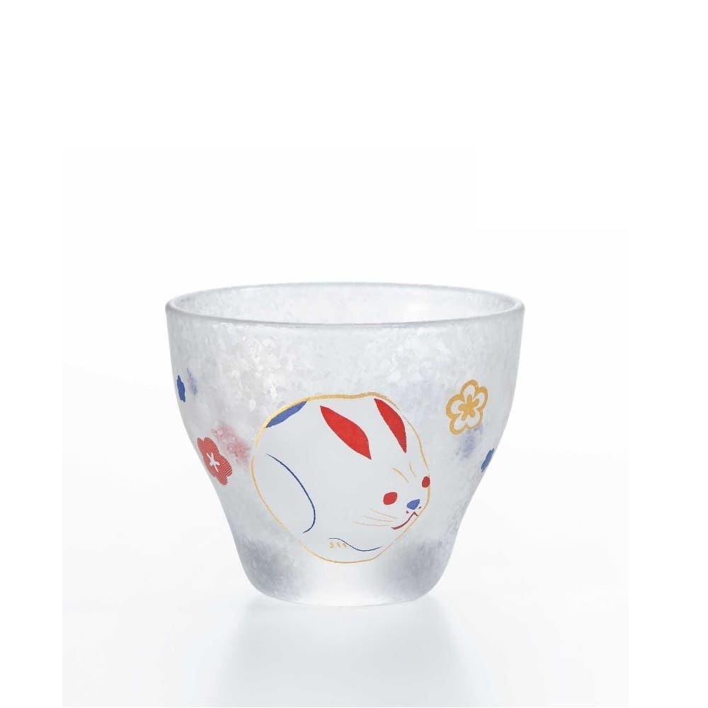 【日本ADERIA】清酒杯-兔《WUZ屋子》酒杯 玻璃杯 動物杯 送禮 禮盒