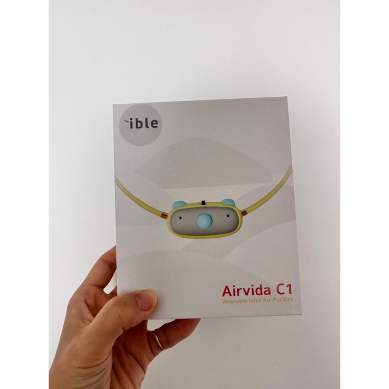 二手 【ible】Airvida C1 兒童公仔款隨身空氣清淨機