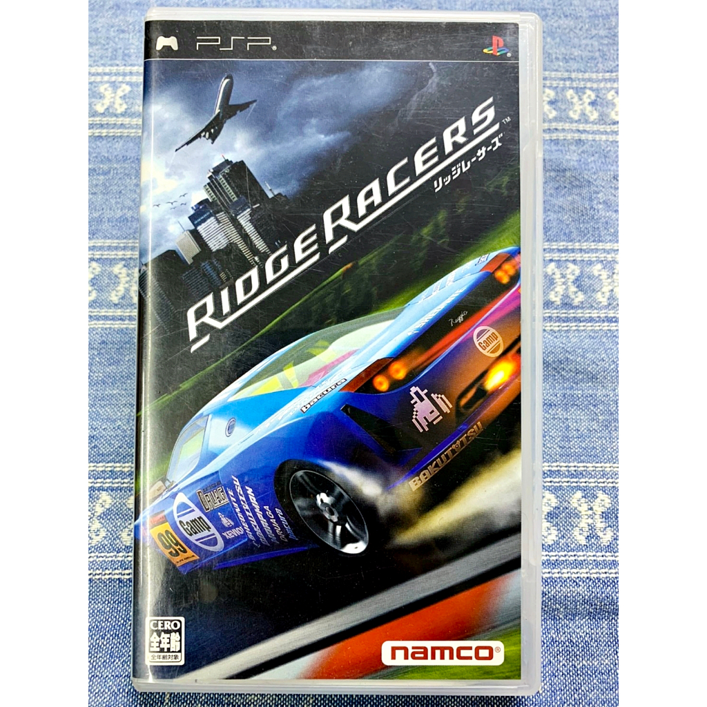 (盒書完整) PSP 實感賽車 Ridge Racers NAMCO 大型電玩機台 街機 移植 攜帶版 日版 J4/K4