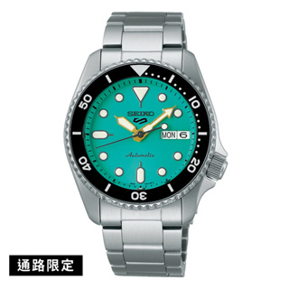 SEIKO精工 5 Sports系列 經典復古機械腕錶 綠 SRPK33K1/38mm SK008