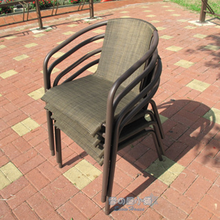 日式復古網布椅 戶外椅透氣椅休閒椅台灣製造 雪之屋高雄門市