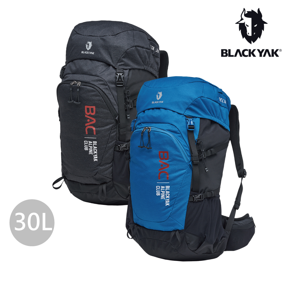 【BLACKYAK】ALPINE DELTA 30L登山背包(藍/黑)-登山專用包|CB1NBF08|2BYKSX391