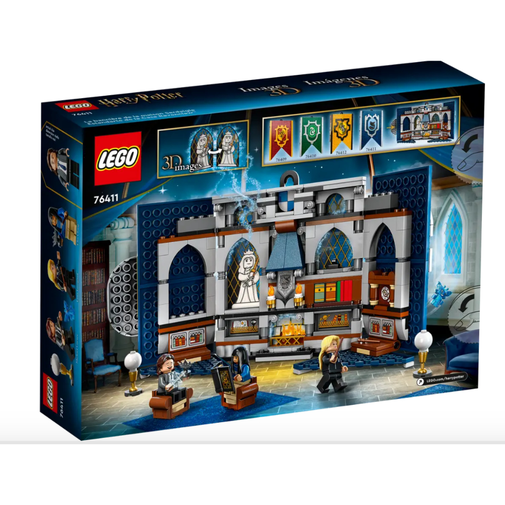 現貨正品LOGO現貨正品樂高哈利波特系列 Lego76411 雷文克勞™ 學院 現貨