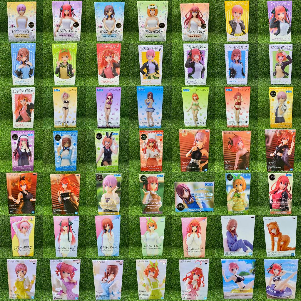 🌸日版 五等分的花嫁 🌸正版 全新未拆 公仔 中野一花中野二乃中野三玖中野四葉中野五月 警察婚紗制服泳裝兔女郎護士廚師