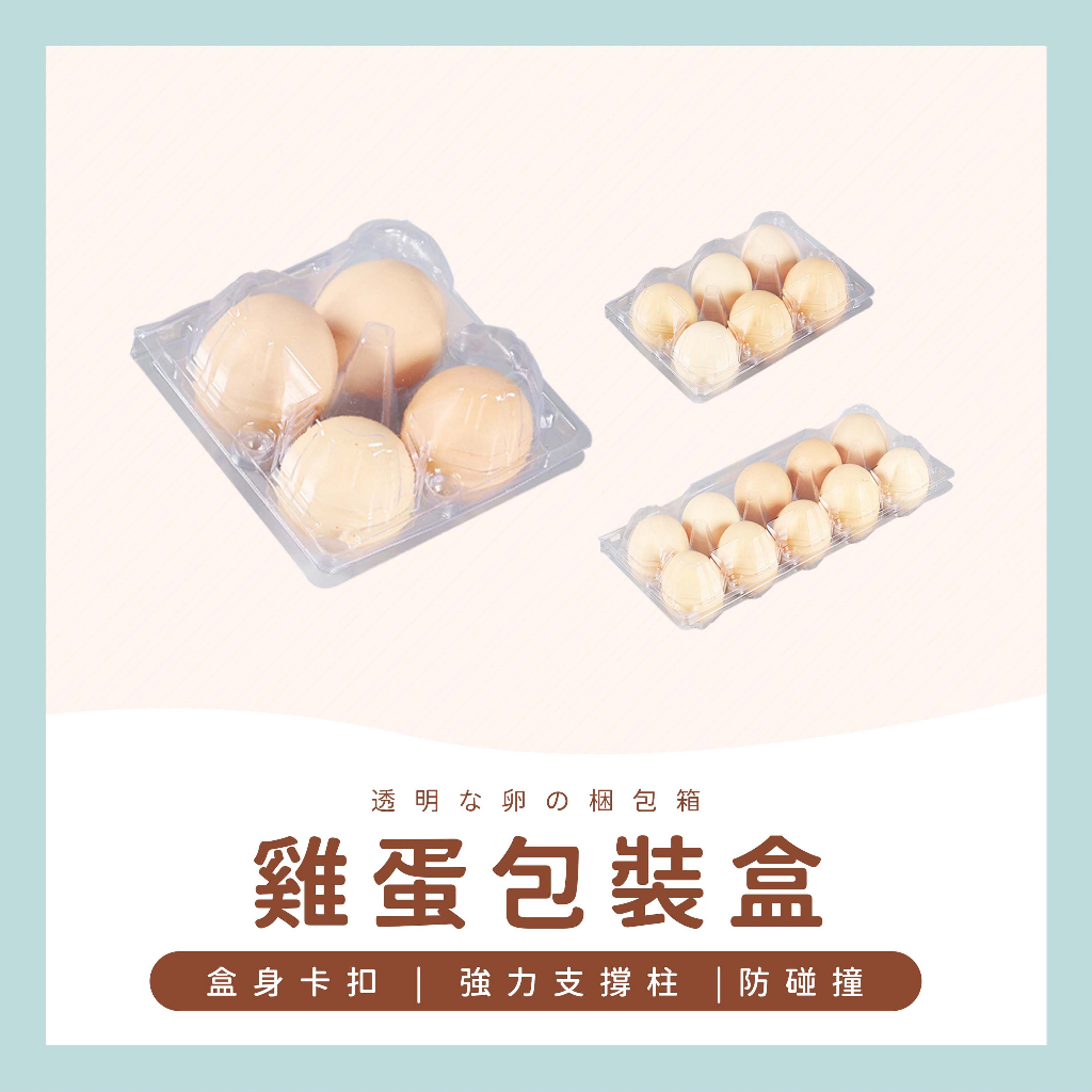 【台灣現貨+免運】雞蛋包裝盒 一次性雞蛋盒 雞蛋盒 塑膠雞蛋盒 雞蛋盒子 裝雞蛋容器 雞蛋收納盒 裝雞蛋盒子