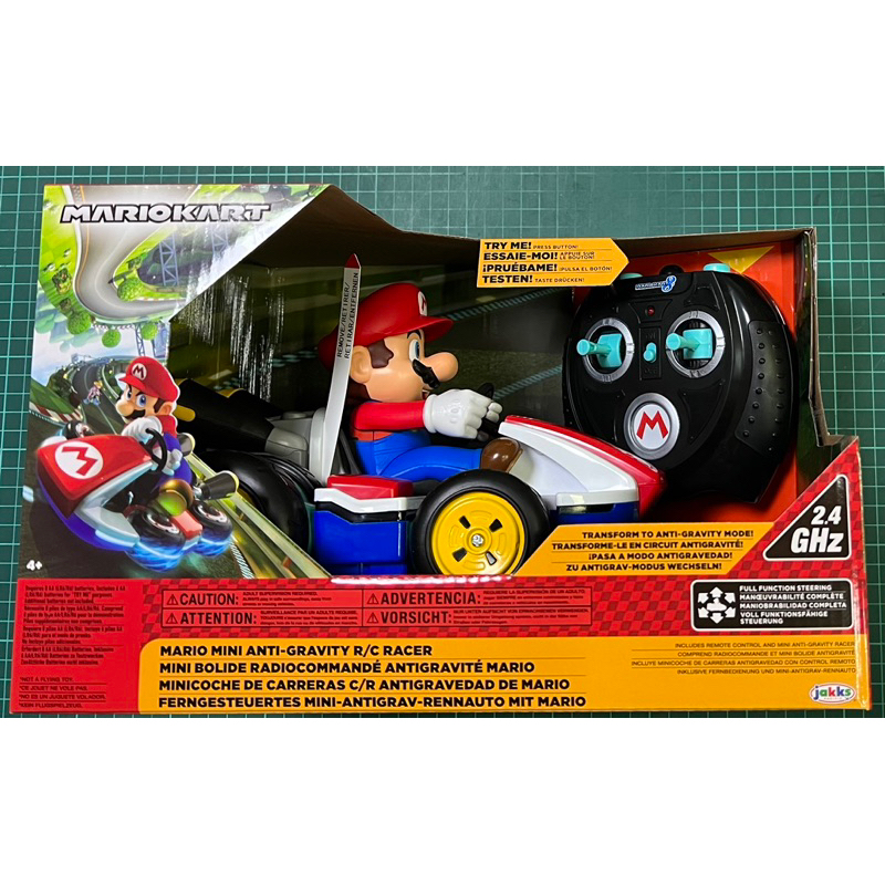 現貨 jakks pacific 瑪利歐迷你遙控賽車 mariokart 2.4G 特技車 遙控車 瑪利兄弟