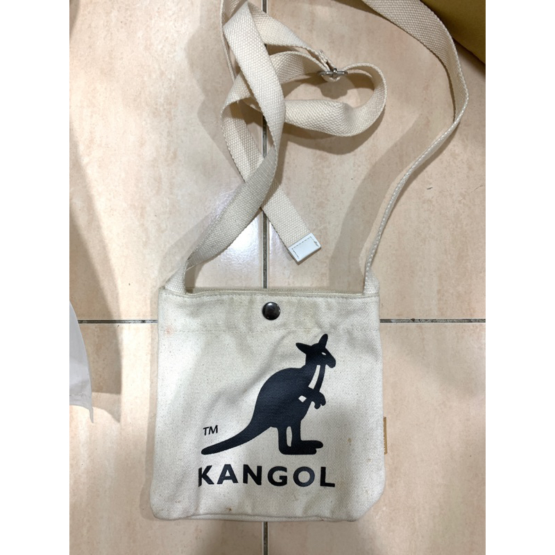 kangol側背包 可調長度