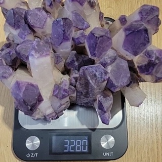 紫水晶_紫晶簇_3.2KG