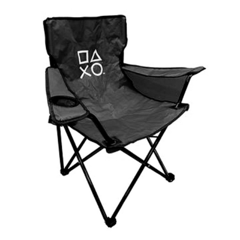 PlayStation 露營椅(午夜黑)