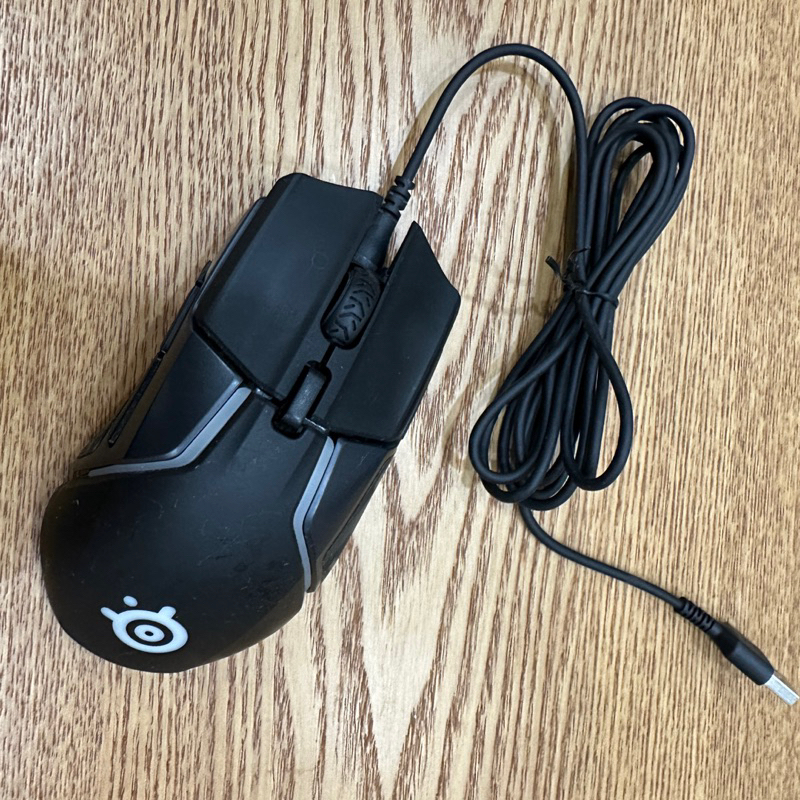 Steelseries rival 600 賽睿 黑 有線電競滑鼠