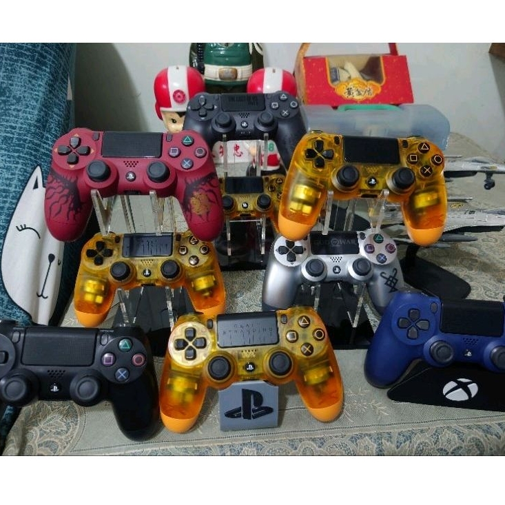 PS4 PRO slim 火龍手把 戰神4 死亡擱淺 最後生還者2 原廠二代手把 魔物獵人 特仕版手把收藏 PS5參考