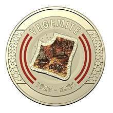 現貨澳洲 2023年 維吉麥 百年彩色紀念幣套裝 Vegemite 澳大利亞 硬幣 吐司醬 100年