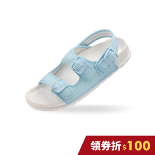MIJILY 男女 AIR 大氣涼拖鞋 天空粉藍 台灣製 - MA22MA0106US