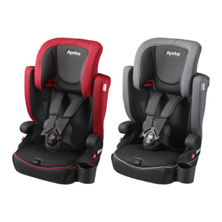 【Aprica 愛普力卡】 AirGroove特等席 2-12歲成長型輔助汽車安全座椅 安全帶版(酷瑞吉/酷格裡斯)