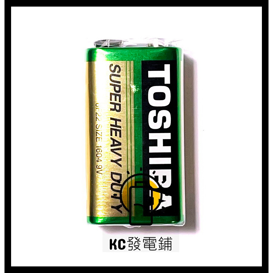 【KC發電鋪】※未稅價※ Panasonic TOSHIBA  碳鋅/錳乾 9V  方形電池 6F22NNTNT/1S