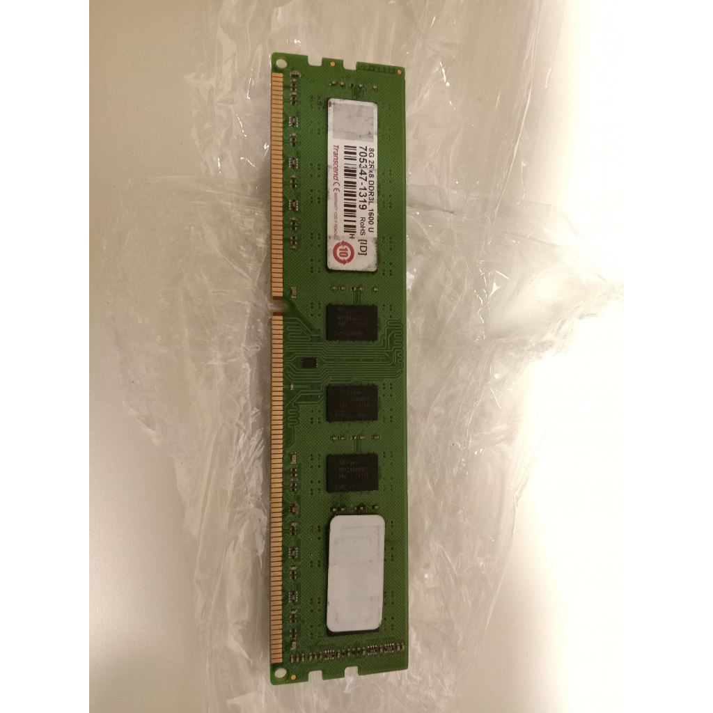 DDR3L 8g創見1600雙面記憶體終身保固(低電壓版)