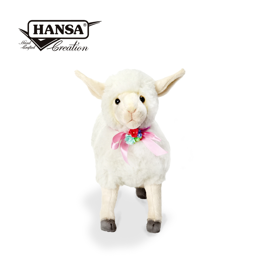 Hansa 4531-白綿羊27公分