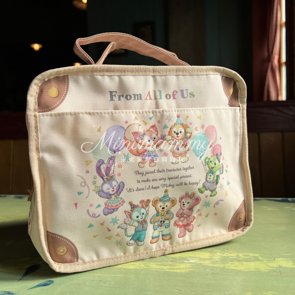🌸米妮媽咪🌸（現貨）﹝ 東京迪士尼﹞TDS Duffy&amp;Friends出航派對 餐廳系列 餐袋