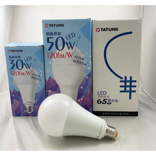 大同 30W/50W/65W LED球型燈泡 CNS台灣商檢 節能省電燈泡 燈泡E27