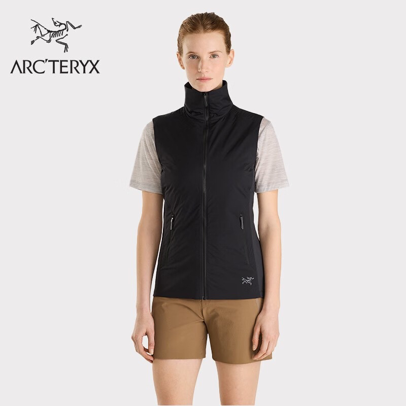 奇賓戶外 ARCTERYX 始祖鳥 Atom Lightweight Vest 黑 女 輕量化纖背心