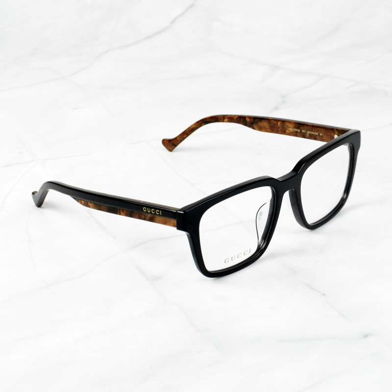 GUCCI GG1306OA 古馳眼鏡｜復古黑框個性板材眼鏡框 男生品牌眼鏡框【幸子眼鏡】