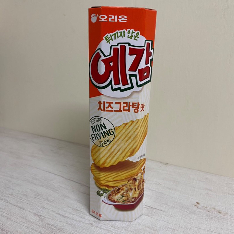 韓國好麗友 預感香烤洋芋片-起司口味（非油炸）