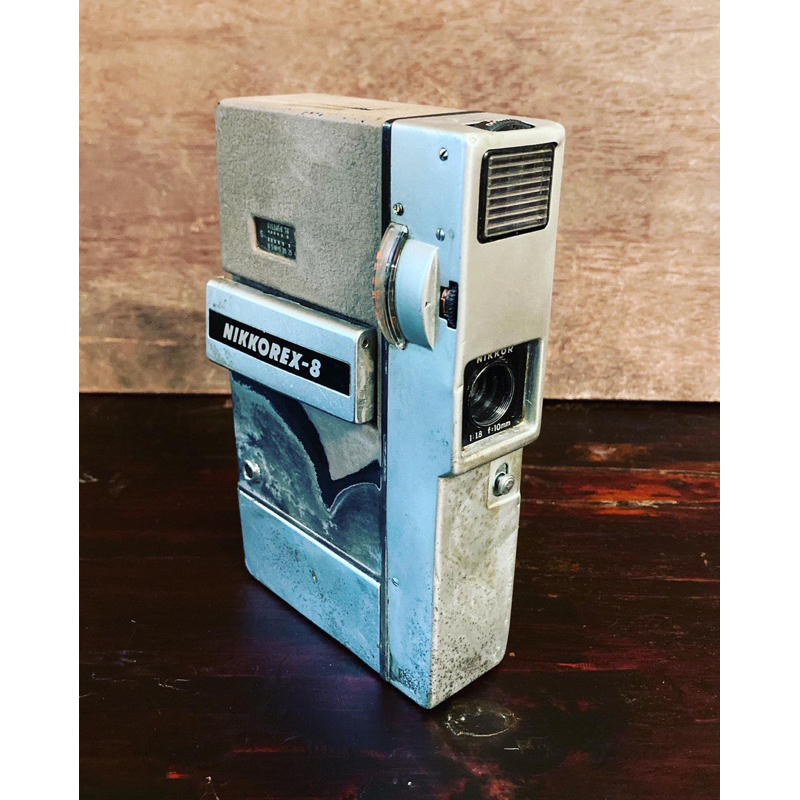 1960年制日本老牌Nikon nikkorex-8 微型八厘米古董攝影機