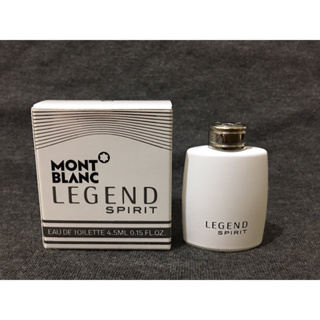 Montblanc Legend Spirit 萬寶龍傳奇白朗峰男性淡香水沾式小香4.5ml