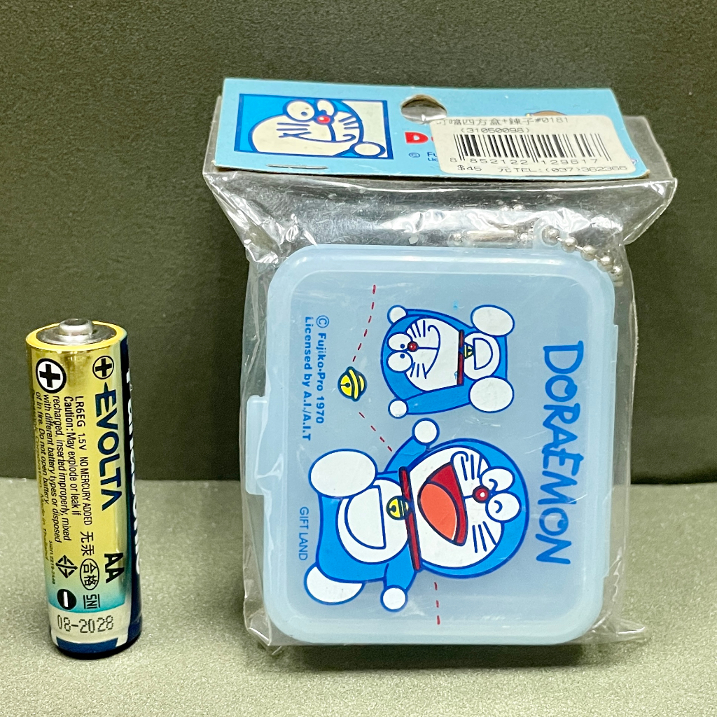 台製 哆啦A夢 塑膠小盒子