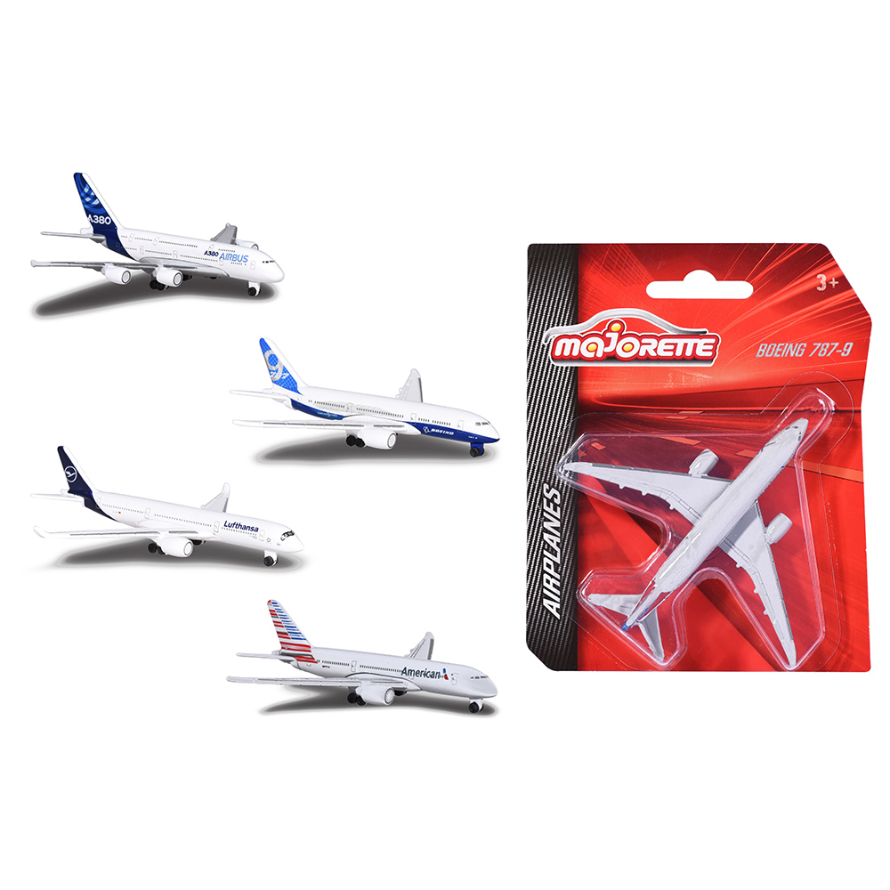 Majorette 美捷輪小汽車-航空客機系列 合金車 飛機 正版 振光玩具