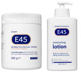 【質本嚴】澳洲E45 cream 潤膚霜 乳霜 乳膏 500g/Lotion 乳液 500ml