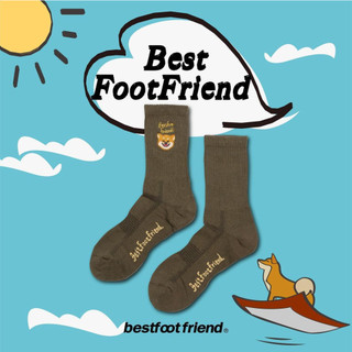 BEST FOOT FRIEND / BFF襪 Shiba inu 柴犬 柴柴 長襪 【PS中壢】