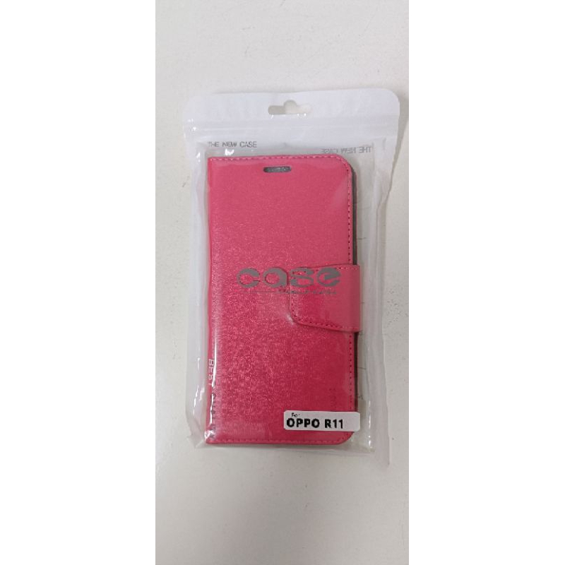 【皮套1】OPPO R11 手機皮套  桃紅色 全新未使用